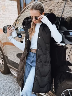 Дамски елек DSTREET TY5262 ЧЕРЕН