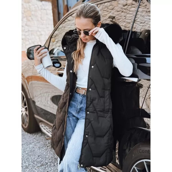  Дамски елек DSTREET TY5262 ЧЕРЕН 