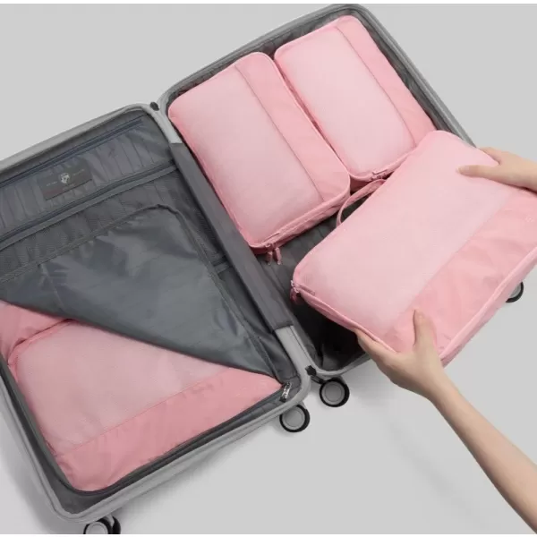  куфар HEYS Ecotex Packing Cube 5 Pc Set РОЗОВ ПЯСЪК 