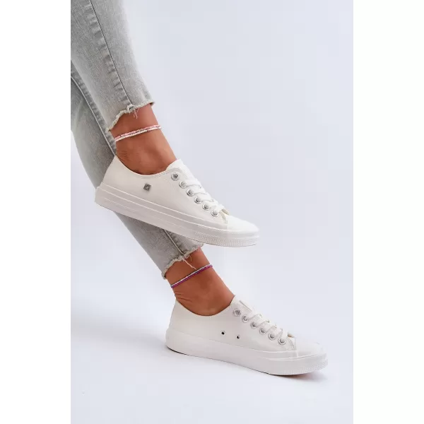  Дамски маратонки BIG STAR NN274285 WHITE Big Star Shoes 