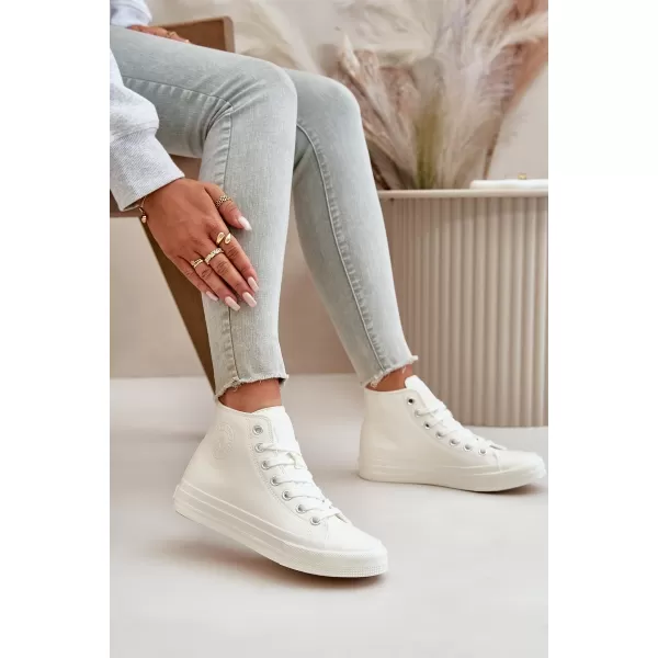  Дамски маратонки BIG STAR OO274932 WHITE Big Star Shoes 