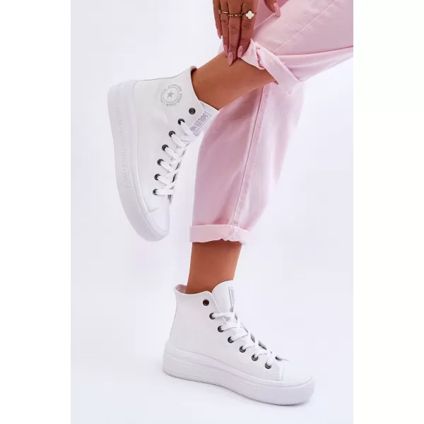  Дамски маратонки BIG STAR LL274A183 WHITE Big Star Shoes 