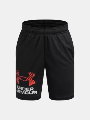 Къси панталонки за момчета UNDER ARMOUR TECH LOGO SHORTS 1383333-006 ЧЕРЕН