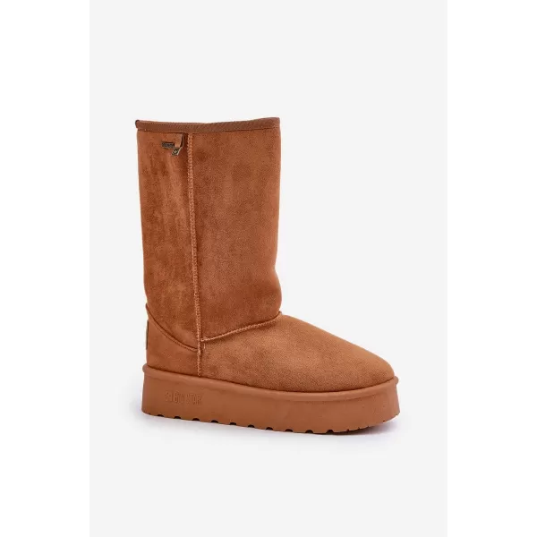  Дамски обувки BIG STAR OO274893 КАФЯВО/БЕЖО Big Star Shoes 
