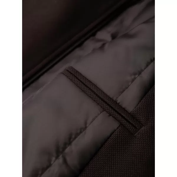  Мъжко палто OMBRE OM-COWC-0136 ТЪМНО КАФЯВО 