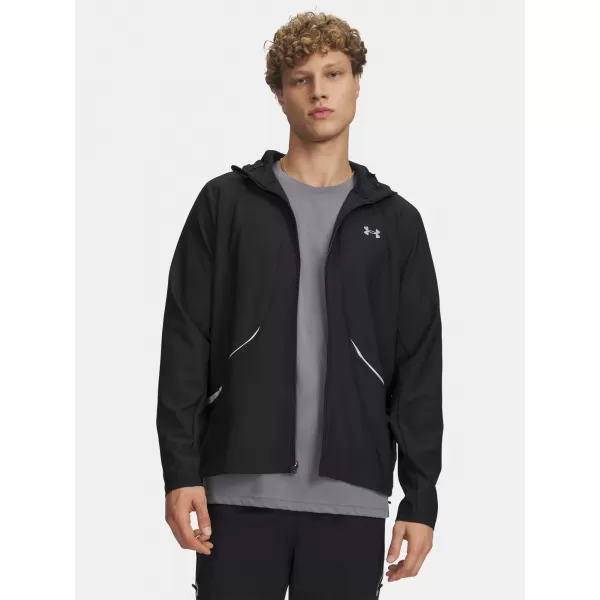  Мъжко яке UNDER ARMOUR UA UNSTOPPABLE WOVEN JACKET ЧЕРЕН 