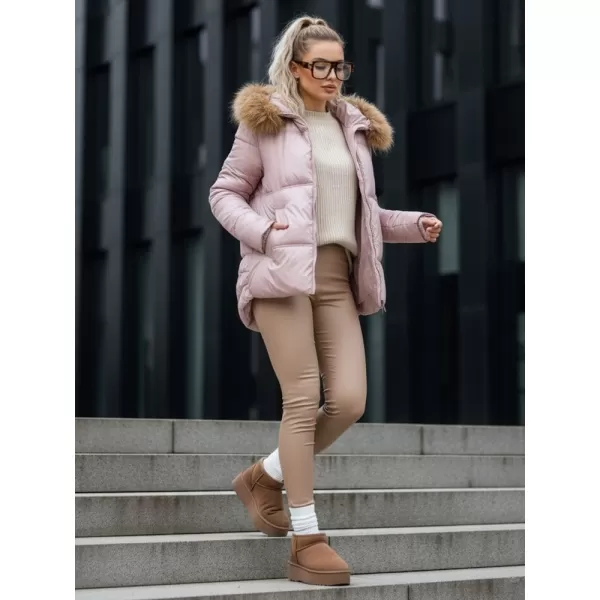  Дамско яке DSTREET TY5526 РОЗОВО 