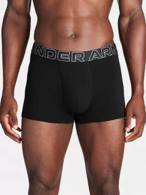 Мъжки боксерки UNDER ARMOUR M UA PERF COTTON 3IN ЧЕРЕН