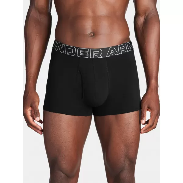  Мъжки боксерки UNDER ARMOUR M UA PERF COTTON 3IN ЧЕРЕН 