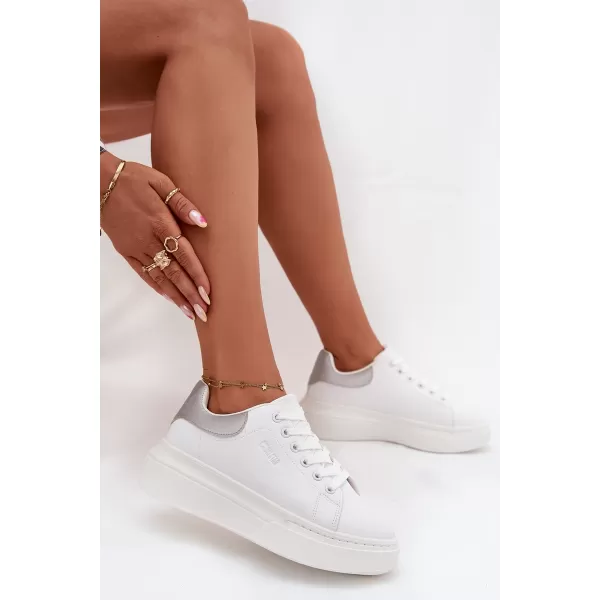  Дамски маратонки BIG STAR SS274245 WHITE Big Star Shoes 