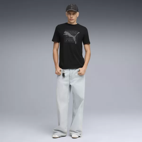  Мъжка тениска PUMA GRAPHIC TEE 691775_01 ПУМА ЧЕРНА 