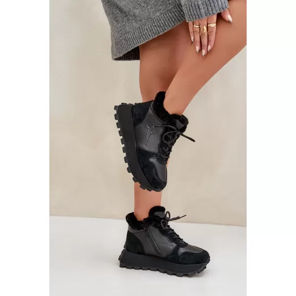  Дамски обувки BIG STAR OO274A329 BLACK Big Star Shoes 