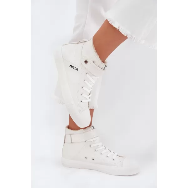  Дамски маратонки BIG STAR V274541FW WHITE Big Star Shoes 