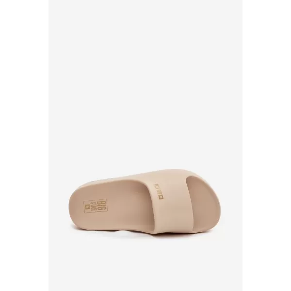  Дамски чехли BIG STAR SS274722 BEIGE Big Star Shoes 