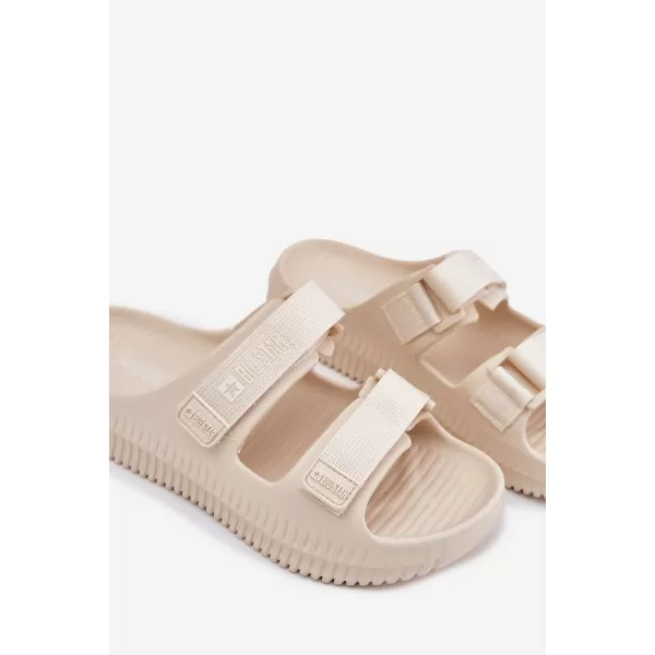  Дамски чехли BIG STAR RR274A529 BEIGE Big Star Shoes 