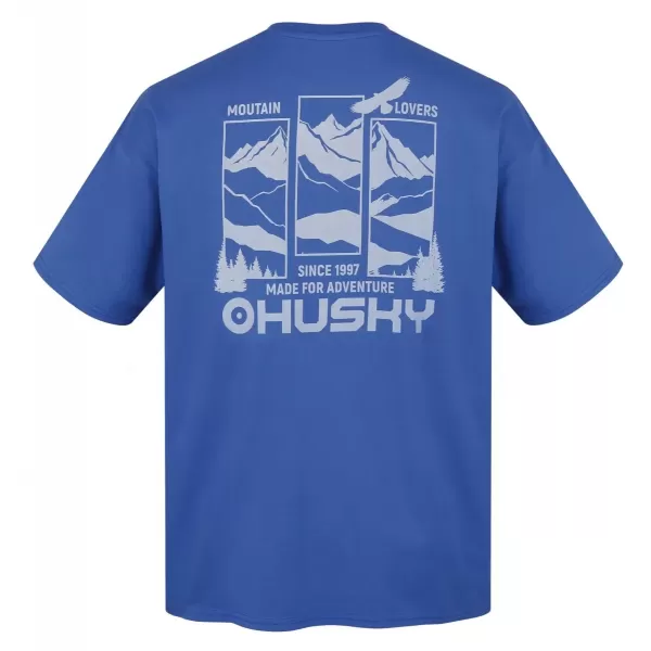  Мъжка тениска HUSKY TEE VIEW M СИНЬО 