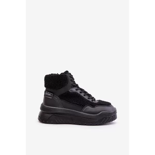  Дамски кецове LEE COOPER LCJ-24-47-3145 ЧЕРЕН 