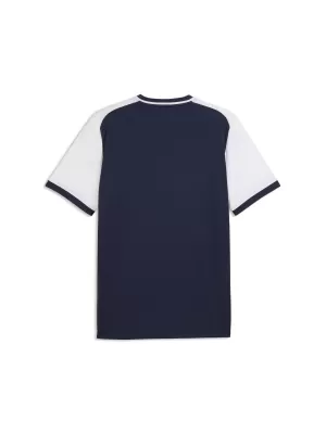 Мъжка функционална тениска PUMA TEAMLIGA26 MATCHDAY JERSEY 706544_06 PUMA NAVY/PUMA БЯЛО