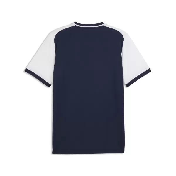 Мъжка функционална тениска PUMA TEAMLIGA26 MATCHDAY JERSEY 706544_06 PUMA NAVY/PUMA БЯЛО 