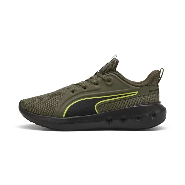  Ботуши PUMA SOFTRIDE CARSON 310154_22 ЛОДЕН ЗЕЛЕН/ЧЕРЕН/ЛУКС ЛАЙМ 