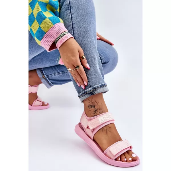  Дамски сандали BIG STAR LL274729 PINK Big Star Shoes 