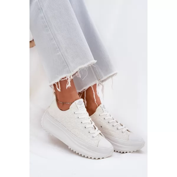  Дамски кецове LEE COOPER LCW-25-31-3465L ЧЕРЕН 