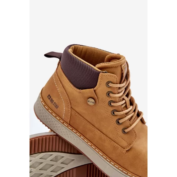  Мъжки обувки BIG STAR OO174561 BROWN/BEIGE Big Star Shoes 