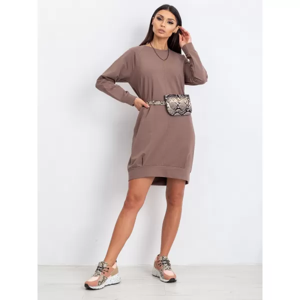  Рокля BASIC FEEL GOOD RV-TU-5184.93P КАФЯВО 