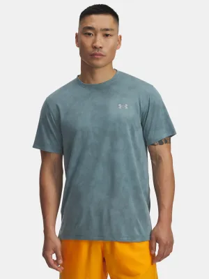 Мъжка тениска UNDER ARMOUR UA LAUNCH CAMO SS 6006098-323 ЗЕЛЕНО