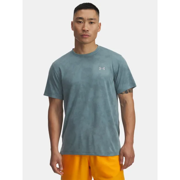  Мъжка тениска UNDER ARMOUR UA LAUNCH CAMO SS 6006098-323 ЗЕЛЕНО 