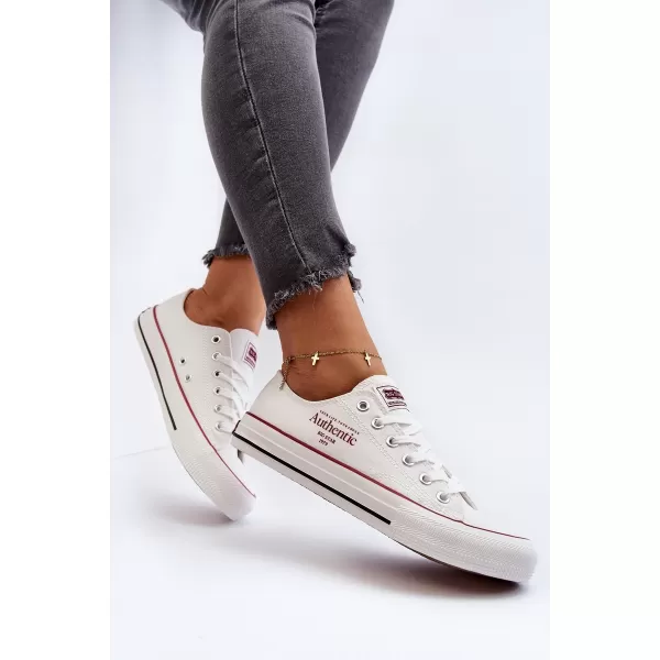  Дамски маратонки BIG STAR NN274235 WHITE Big Star Shoes 