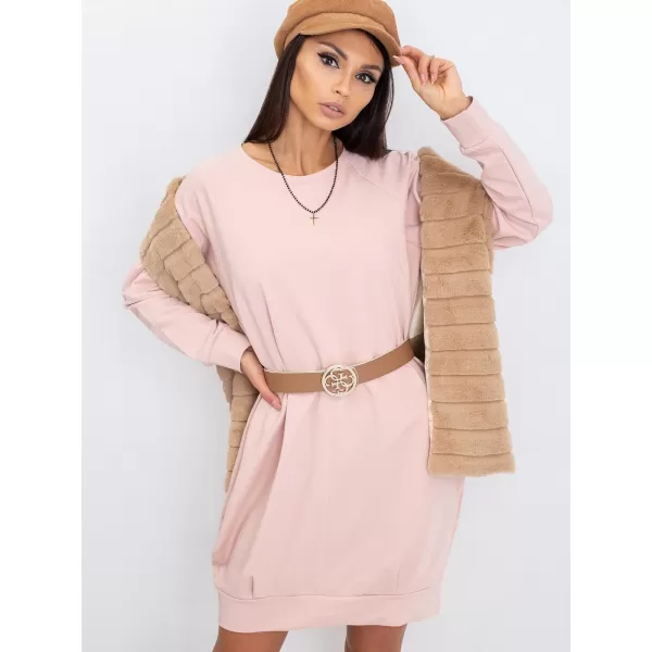  Рокля BASIC FEEL GOOD RV-TU-5184.93P ЯРКО РОЗОВО 