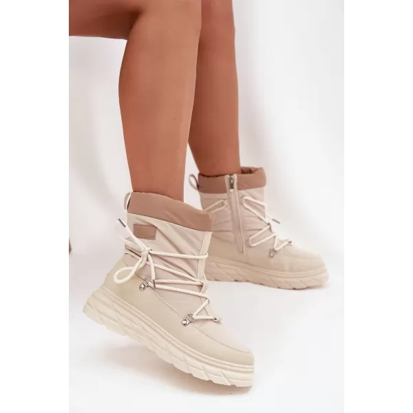 Дамски зимни боти LEE COOPER LCJ-25-44-3931 БЕЖОВО 