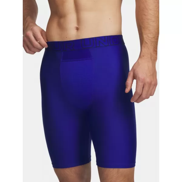  Мъжки боксерки UNDER ARMOUR PERFORMANCE POUCH - SOLID 9IN - 2 6012561-400 СИНЬО 