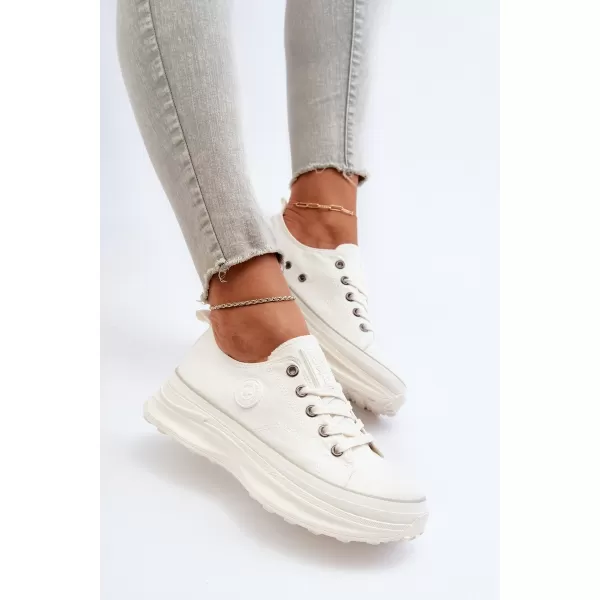  Дамски маратонки BIG STAR NN274126 WHITE Big Star Shoes 