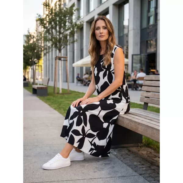  Рокля ALTISPORT HELAINE БЯЛО/ЧЕРНО 