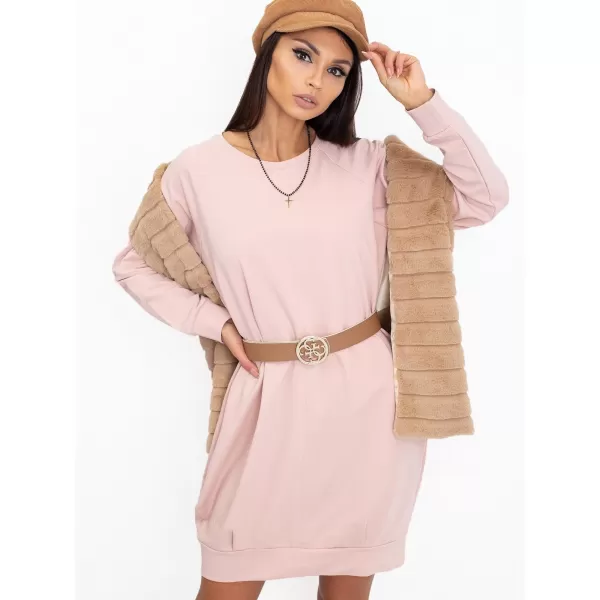  Рокля BASIC FEEL GOOD RV-TU-5184.93P ЯРКО РОЗОВО 