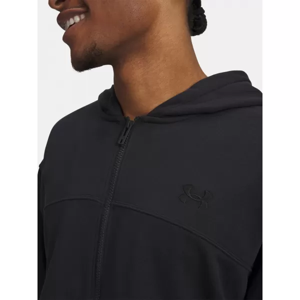  Мъжки суичър UNDER ARMOUR RIVAL LW FZ 6009346-001 ЧЕРЕН 