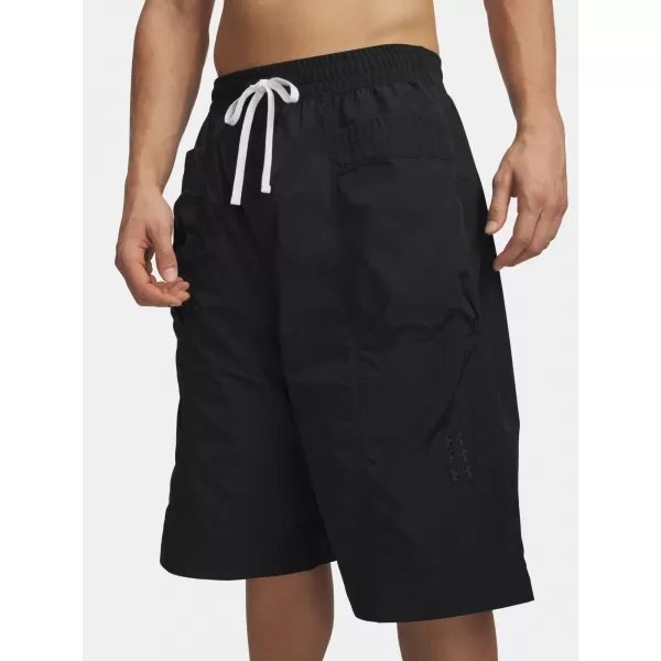  Мъжки шорти UNDER ARMOUR UA HOOPS WOVEN SHORT 6011096-001 ЧЕРЕН 