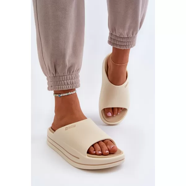  Дамски обувки BIG STAR NN274A034 BEIGE Big Star Shoes 