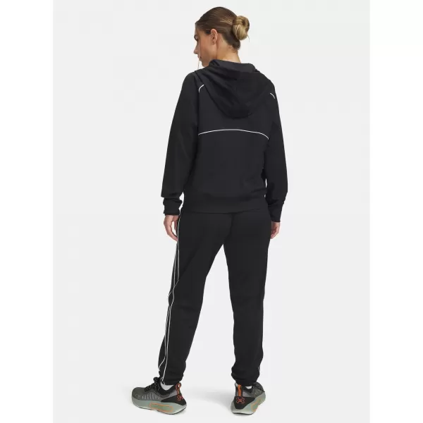  Дамски комплект UNDER ARMOUR UA RIVAL TRICOT TRACKSUIT HD 6001966-001 ЧЕРЕН 