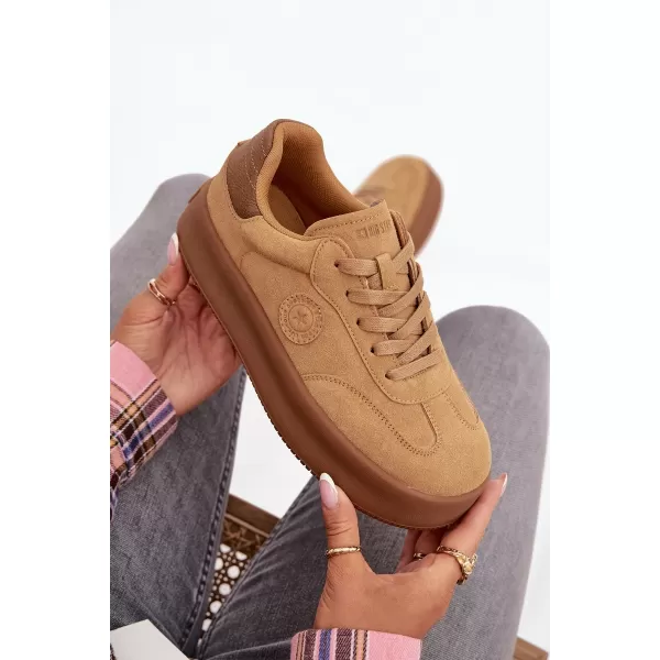  Дамски маратонки BIG STAR SS274762 BROWN/BEIGE Big Star Shoes 