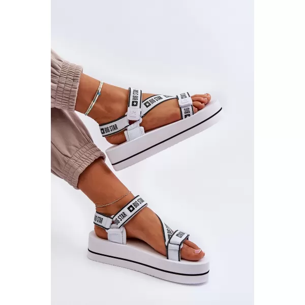  Дамски обувки BIG STAR NN274A526 WHITE Big Star Shoes 