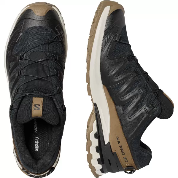  Мъжки обувки SALOMON XA PRO 3D V9 GTX LIFELONG M L47963800 ЧЕРНО/КОЙОТОВО КАФЯВО/ВАНИЛОВ ЛЕД 