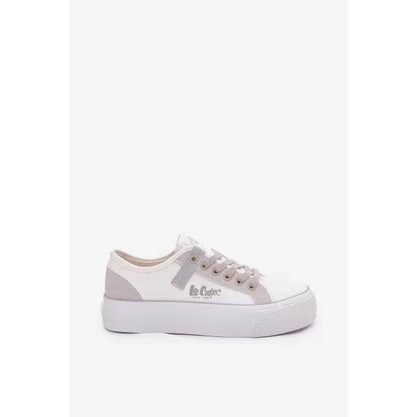  Дамски кецове LEE COOPER LCW-25-31-3479L БЯЛО 