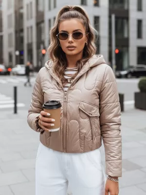 Дамско яке DSTREET TY3715 КАРАМЕЛ