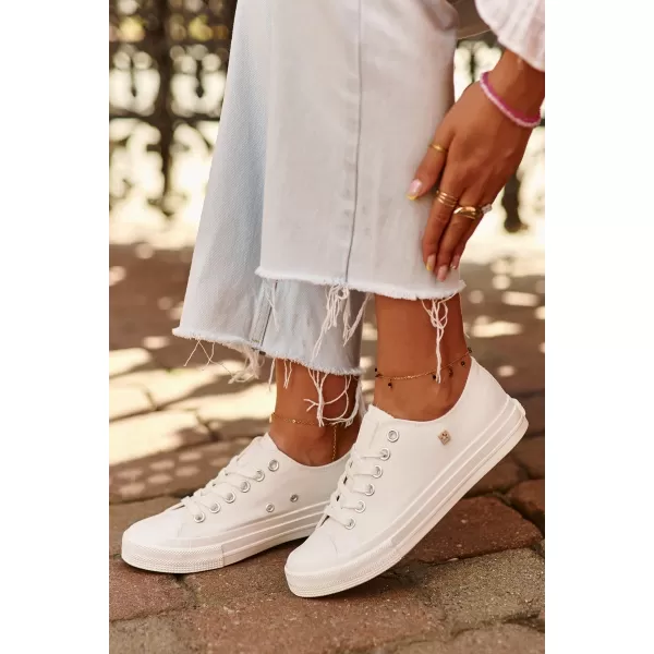  Дамски маратонки BIG STAR NN274285 WHITE Big Star Shoes 