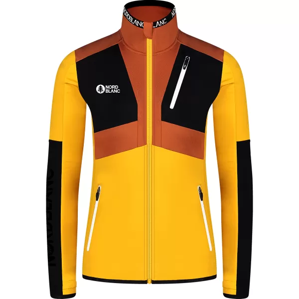 Дамски суичър powerfleece NORDBLANC RIVA NBWFL8289 КЕХЛИБАР 