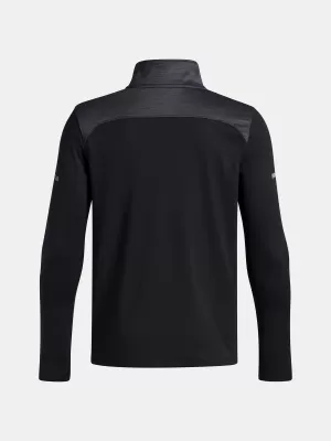 Момчешка тениска UNDER ARMOUR UA TECH UTILITY 1/4 ZIP 6005141-001 ЧЕРЕН