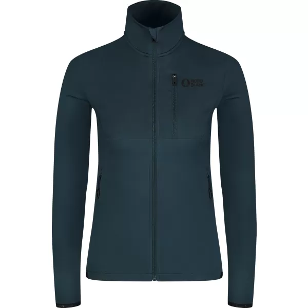  Дамски суичър powerfleece NORDBLANC SEDGE NBWFL8291 СИНЬОЗЕЛЕН 